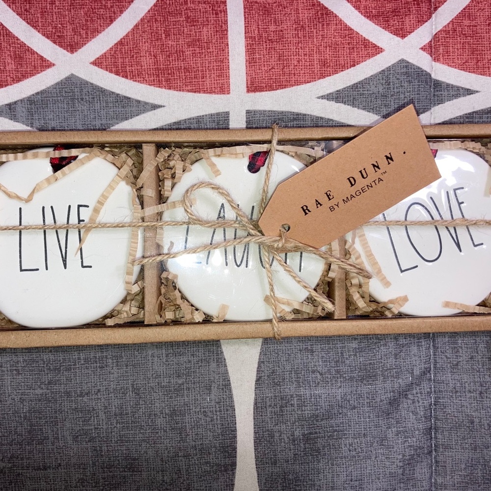 Rae Dunn Christmas Ornaments
